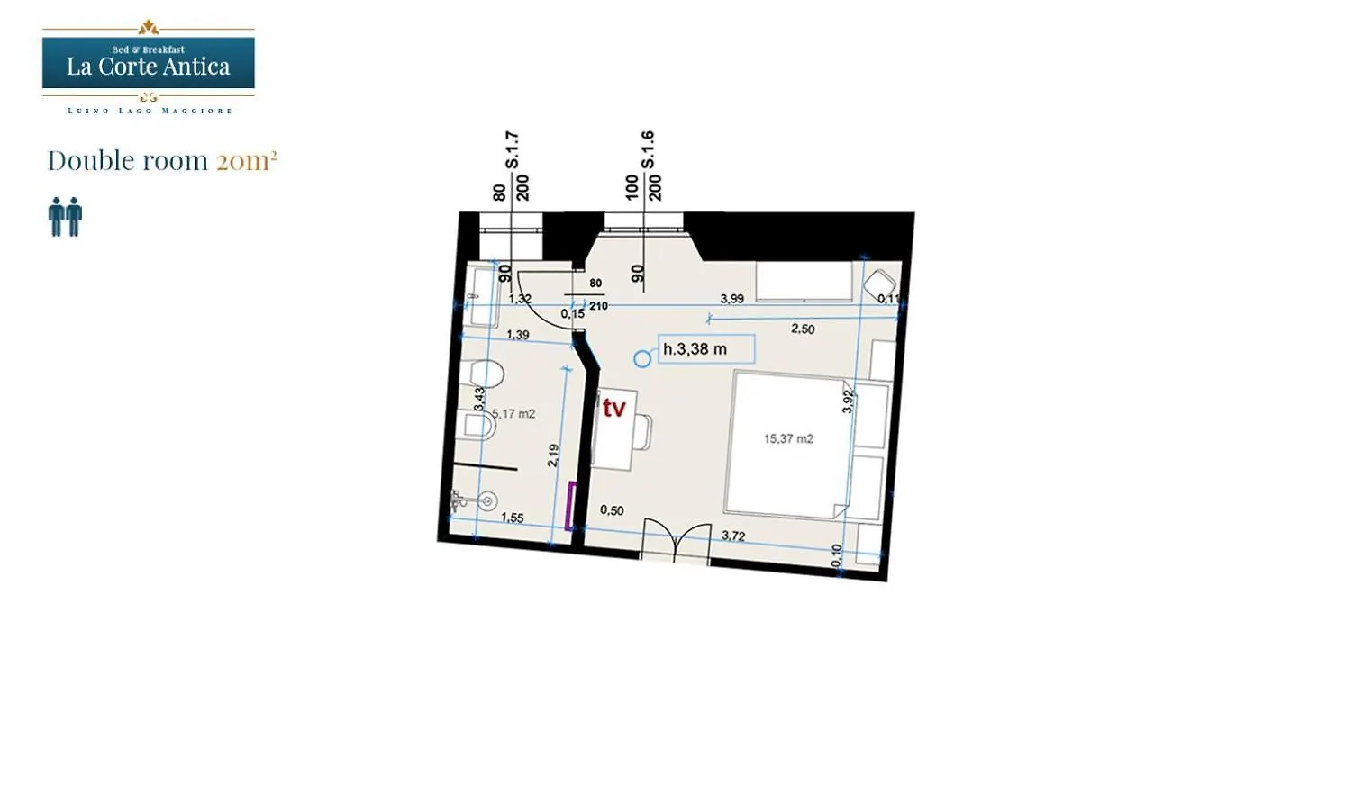 B&B La Corte Antica - Luino Lago Maggiore فندق مبيت وإفطار